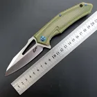 Складной нож с подшипником D2, лезвие G10, стальная ручка, карманный нож для кемпинга, охоты, фруктов, EDC инструмент, универсальный нож