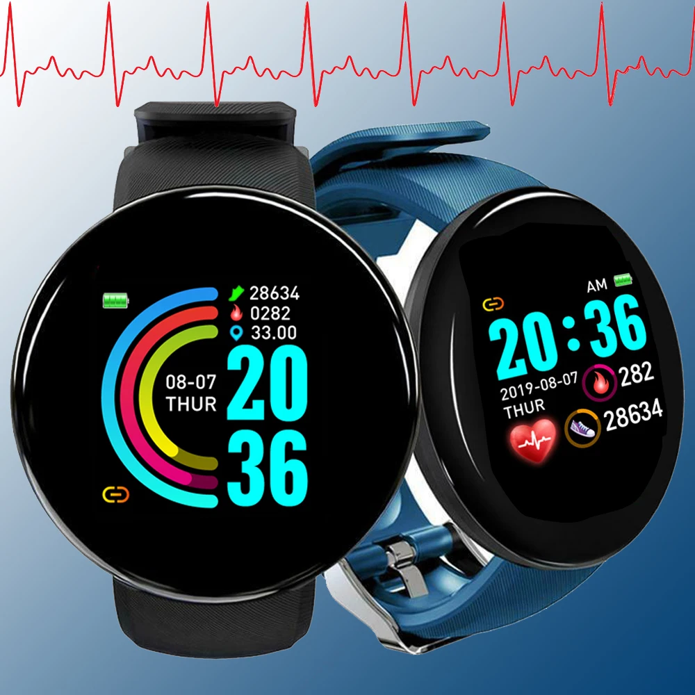 

Smart Watch Heart Rate Bracelet Sports Tracker Smart Band Waterproof Digital Electronic Men Women Watch for Android IOS