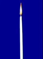Vela que brilla en blanco o rojo, truco de Magia, para interiores, escenario, primer plano, c&oacute;mics, juguetes de Magia, broma cl&aacute;sica-2