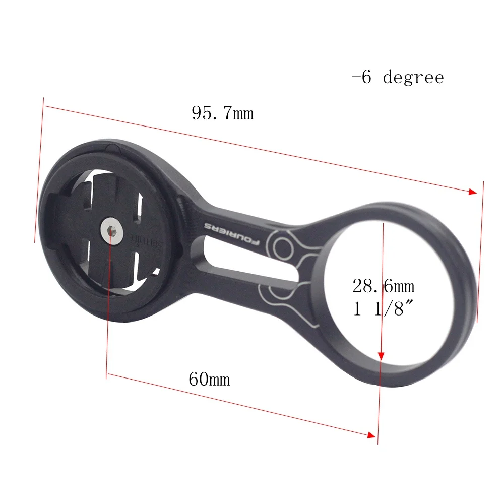 Fouriers Fahrrad-Vorbau-Computerhalterung für GARMIN WAHOO Element Bolt Mini IGPSPORT BRYTON MIO Gabelrohr GPS-Computerhalterung – Detail 1