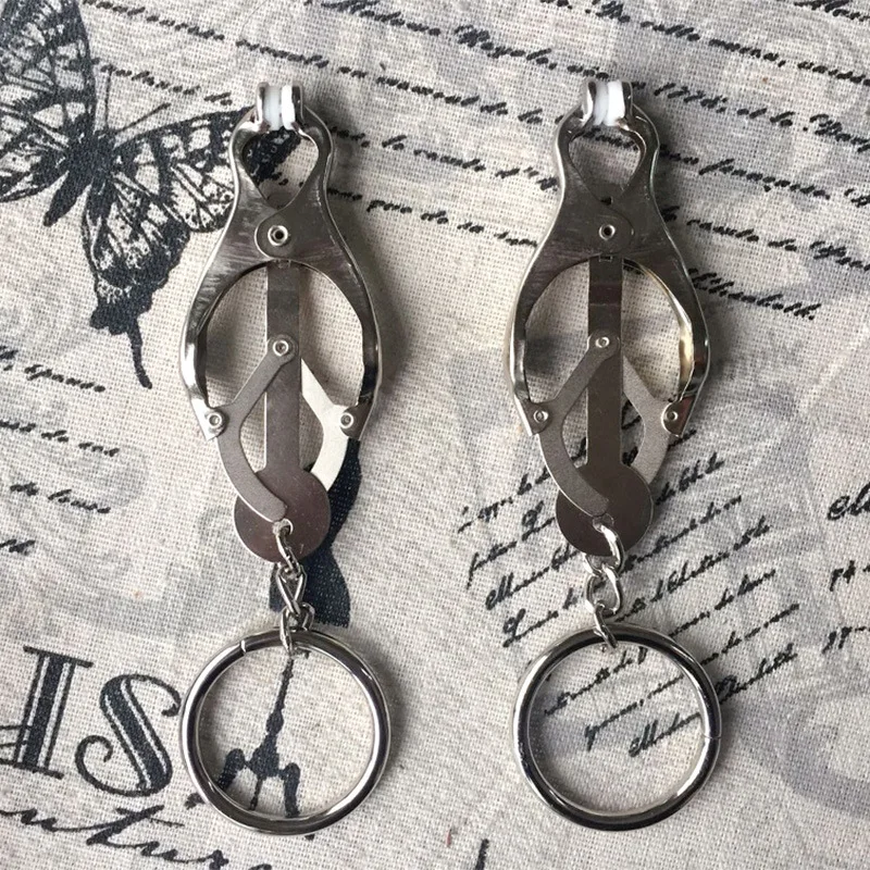 1 пара металлический ниппель из нержавеющей стали зажимы секс-игрушки для груди