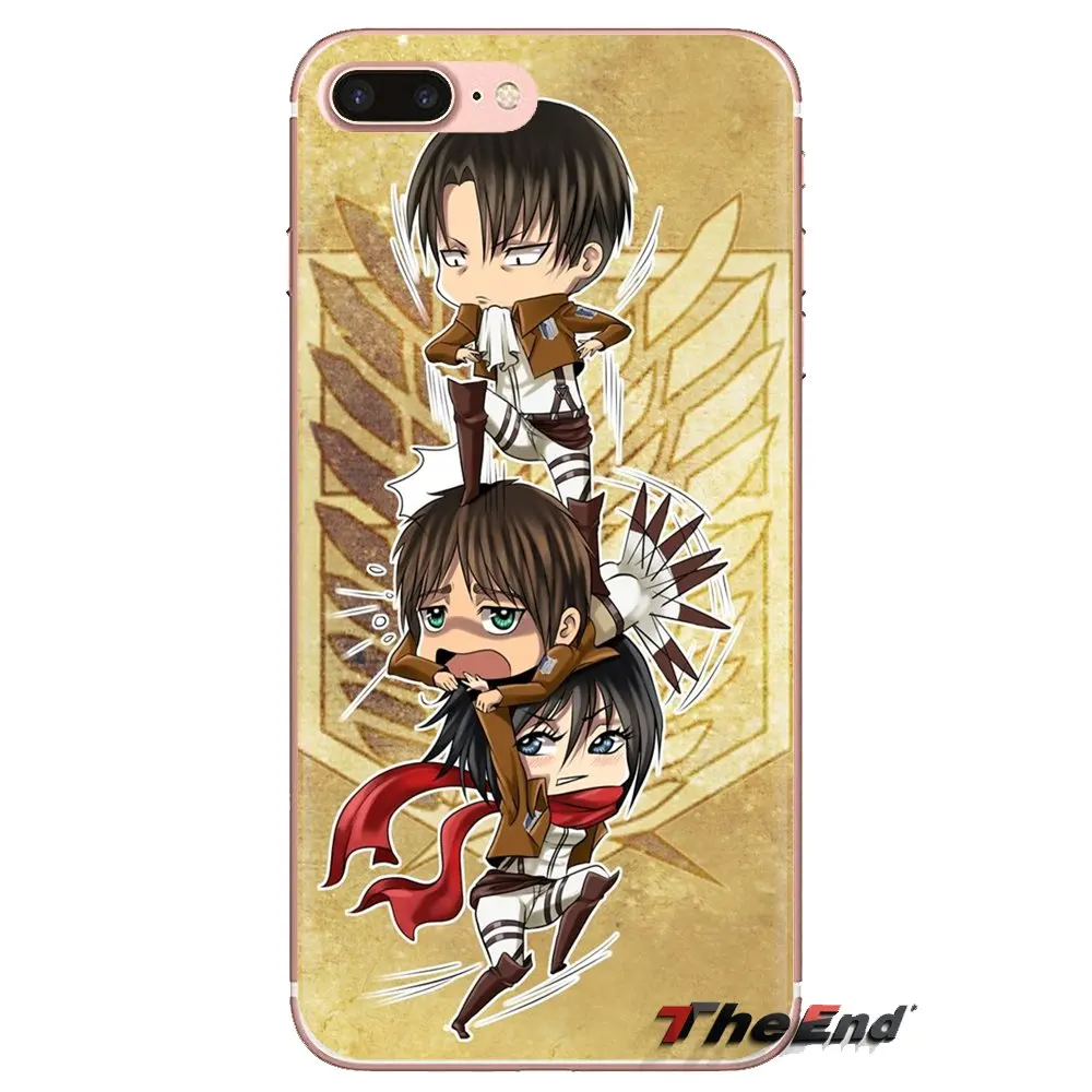 Популярная обувь для косплея по аниме атака на Титанов прозрачный ТПУ чехол LG G3 G4