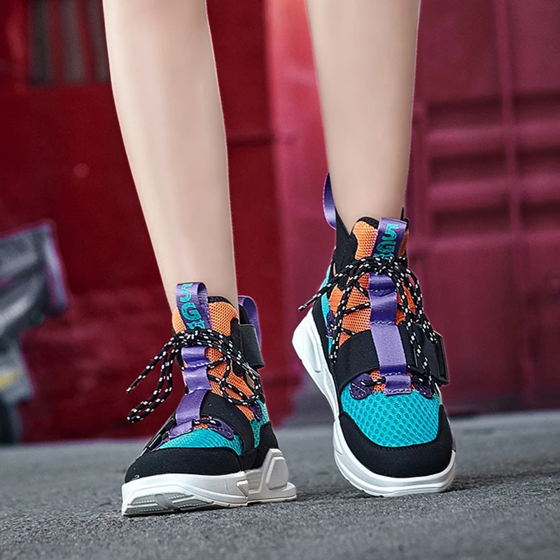 Кеды для мужчин и женщин кроссовки на платформе Вулканизированная подошва