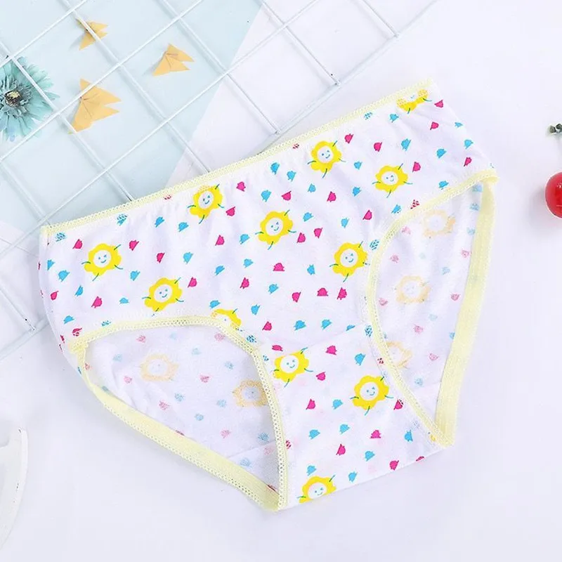 36 шт./лот трусы для девочек нижнее белье трусики короткие разноцветные Детский