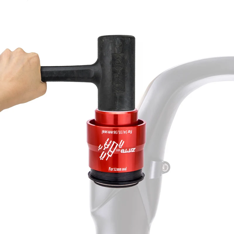 

Mountain Bike Shock Absorber Fork Oil Sealing Dust Installation Tools Bicycle Installation Kit Outdoor Riding Tools