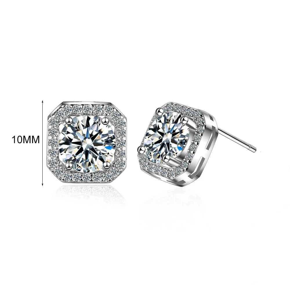 MEETSOFT модные серьги-гвоздики из стерлингового серебра для женщин дизайнерские