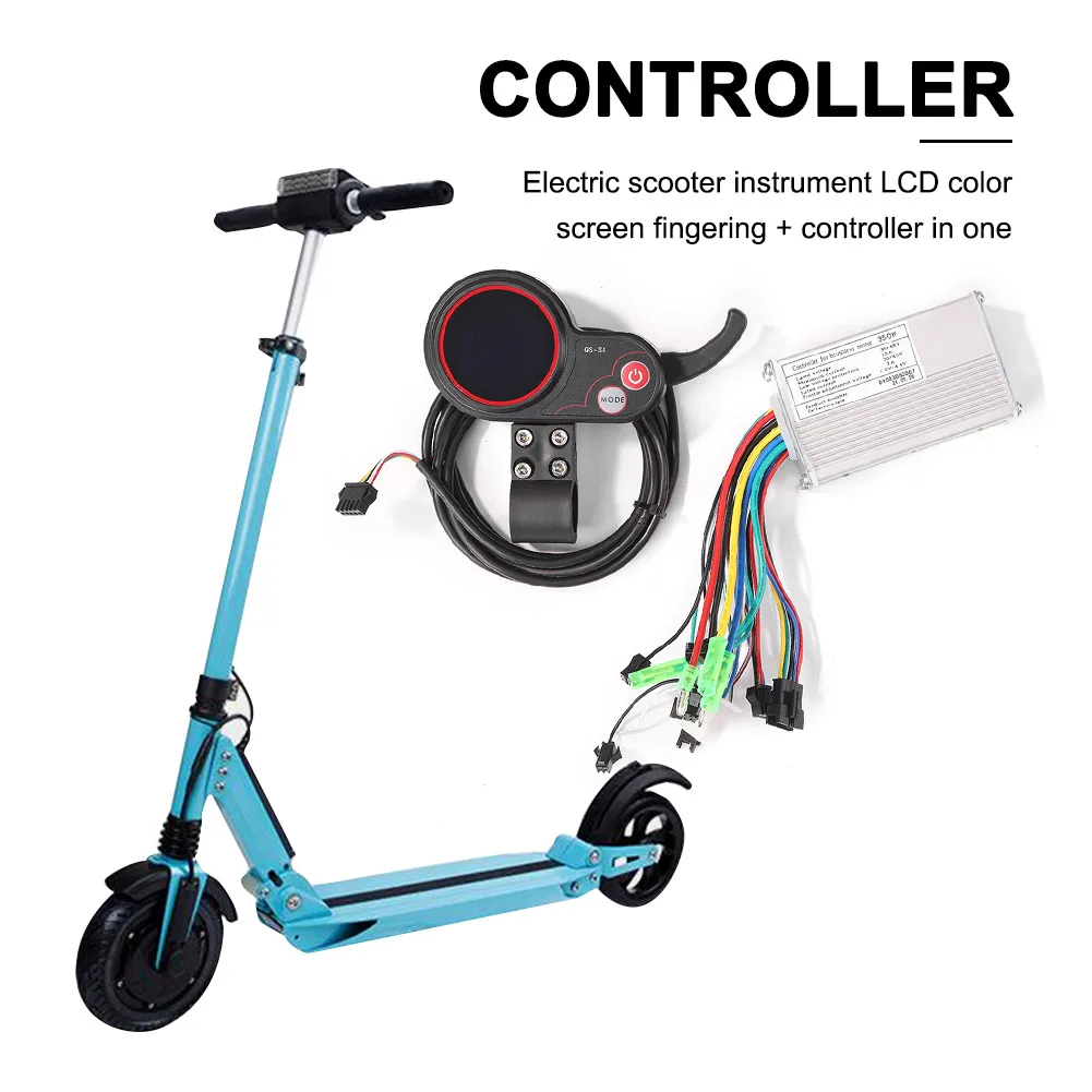 

Контроллер переключения передач для электрического скутера, ЖК-экран, 2 в 1, комплект, портативная панель для скейтборда, для скутера Kugoo M4