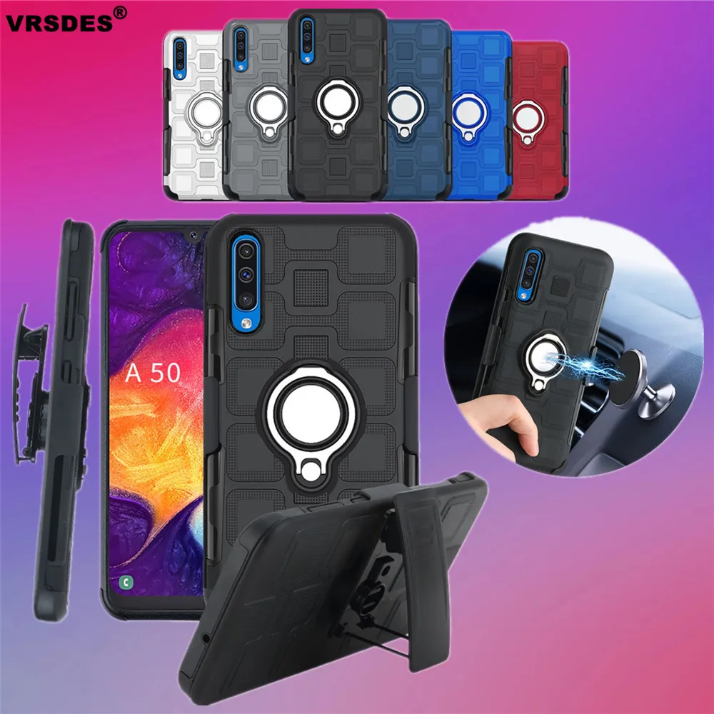 Чехол с вертлюжным зажимом для ремня Магнитный чехол Samsung Galaxy A90 A80 A70 A60 A50 A40 A30 A20 A10