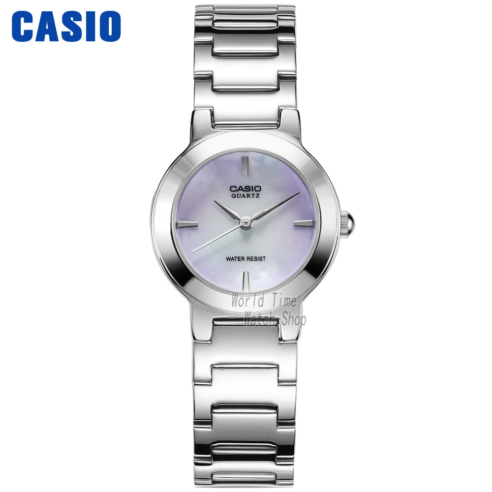 Casio смотреть женщины часы топ бренд роскошный набор водонепроницаемый кварц смотреть женщин дамы Подарки Часы Спорт часы relogio feminino reloj mujer montre homme sex kol saati zegarek damski LTP-1191A - Цвет: LTP1191A2C