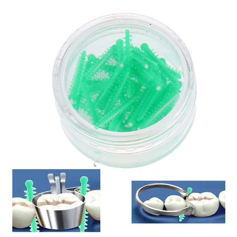 

Disposable Dental Adaptive Silicone Interdental Wedge Dental Matrice Matrix Wedges Medical Silicone Autoclaved Dentist Material~
