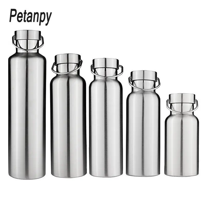 

300/500/650/700/1000ml Stainless Steel Double Wall Vacuum Jug Insulated Water Bottles Coffee Kettle Travel Drink Vacuum Flasks