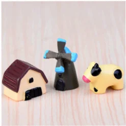 3Pc/Set Garden Moss Resin Crafts Artificial Mini Hedgehog Red Dot Mushroom Miniature Ornament Decor Fairy | Дом и сад