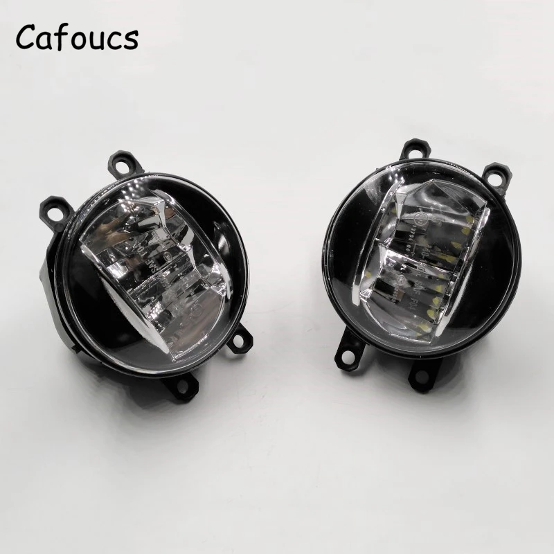 Автомобильные противотуманные фары для переднего бампера Cafoucs светодиодный ными