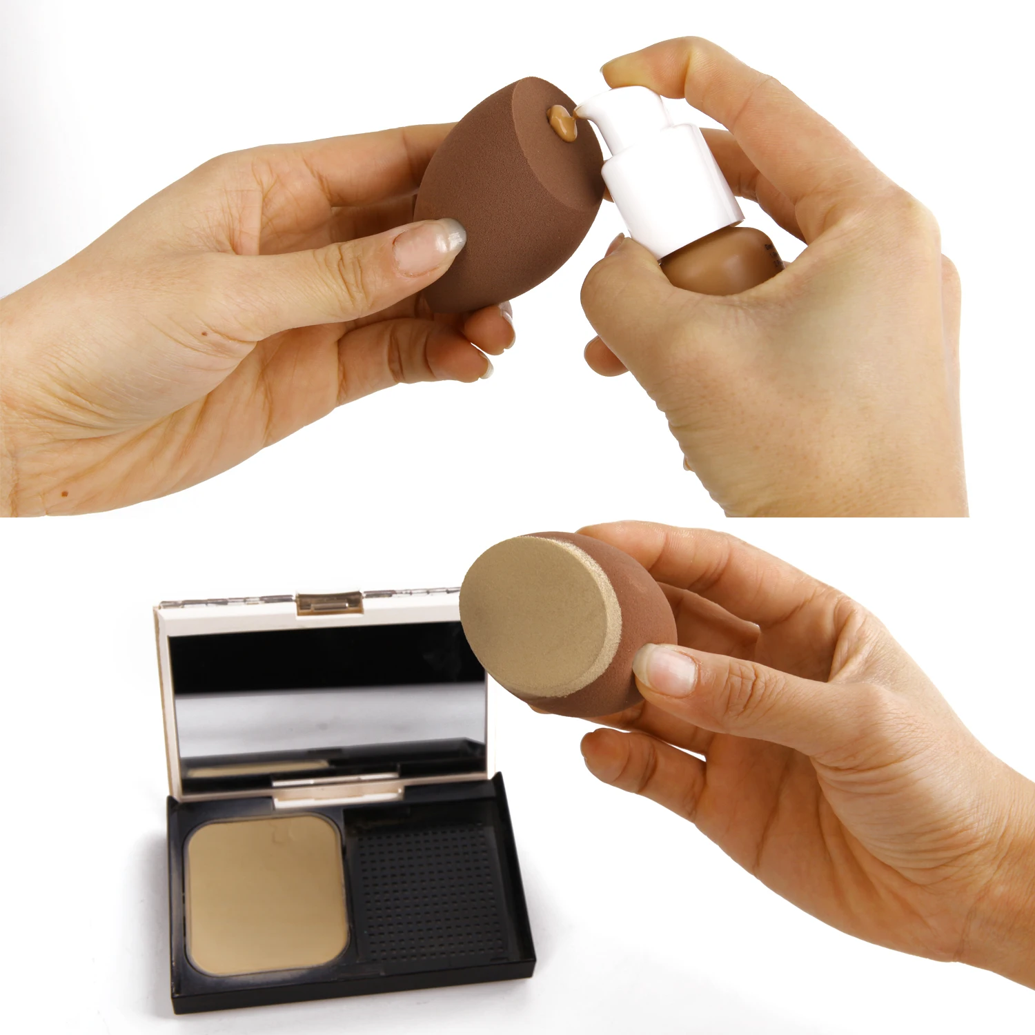 1 шт. косметическая губка для макияжа в форме капли воды пудра пуховка Тональная