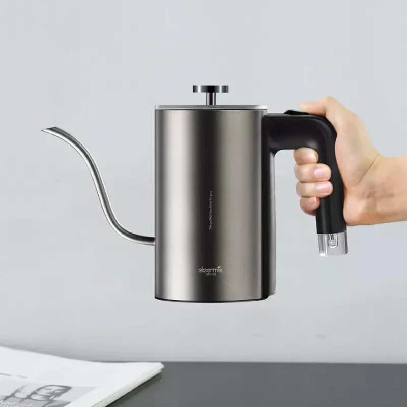 Xiaomi Mijia Deerma Электрический Кофе ручной горшок 8 мм гусиный носик Strix система контроля температуры элегантный чайник