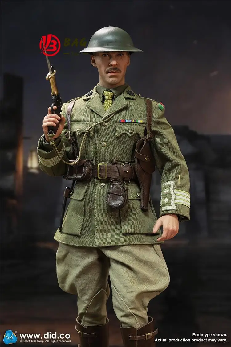 Экшн-фигурки Модель DID B11012 WWI Британский короткий нож полковника 1/6 | Игрушки и