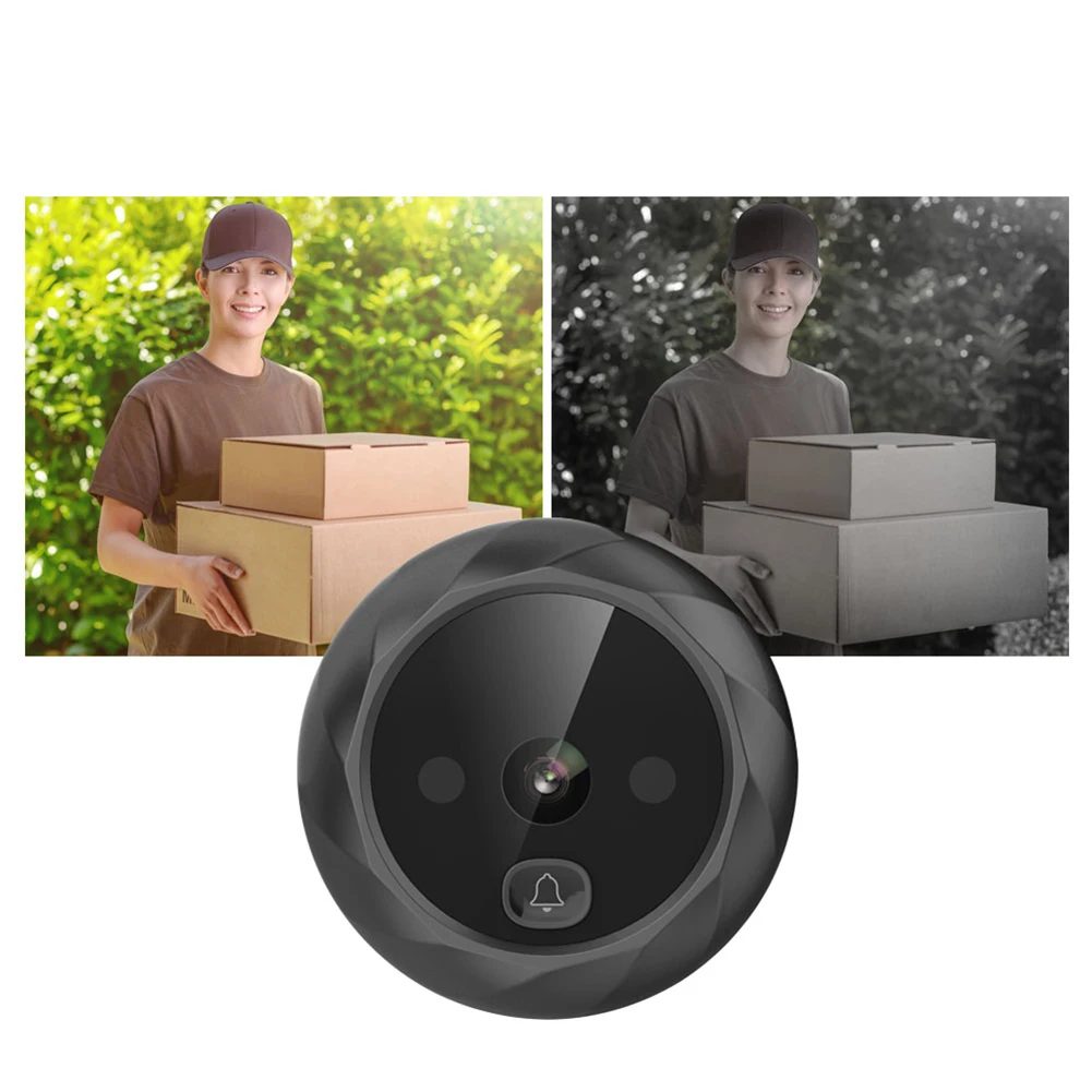 Умный дверной звонок камера безопасности беспроводной домофон видео глаз