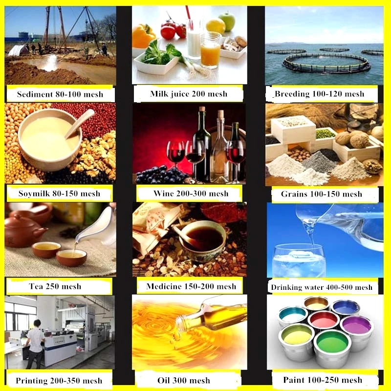 Утолщенная нейлоновая сетка для фильтрации пищи 6-80 м фильтр кухонного масла вина