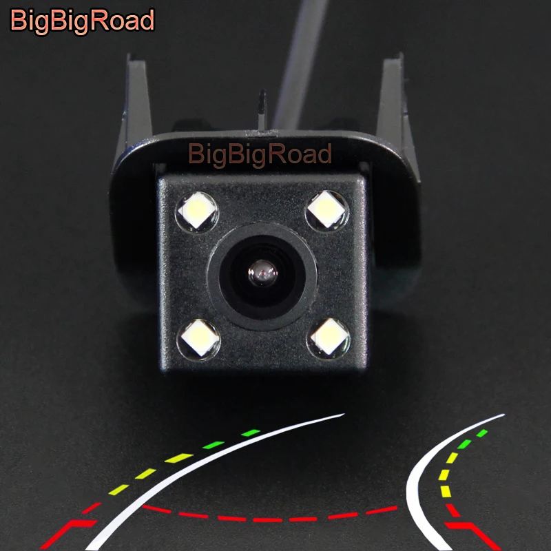 Камера заднего вида BigBigRoad интеллектуальная динамическая камера для Toyota Vellfire Noah