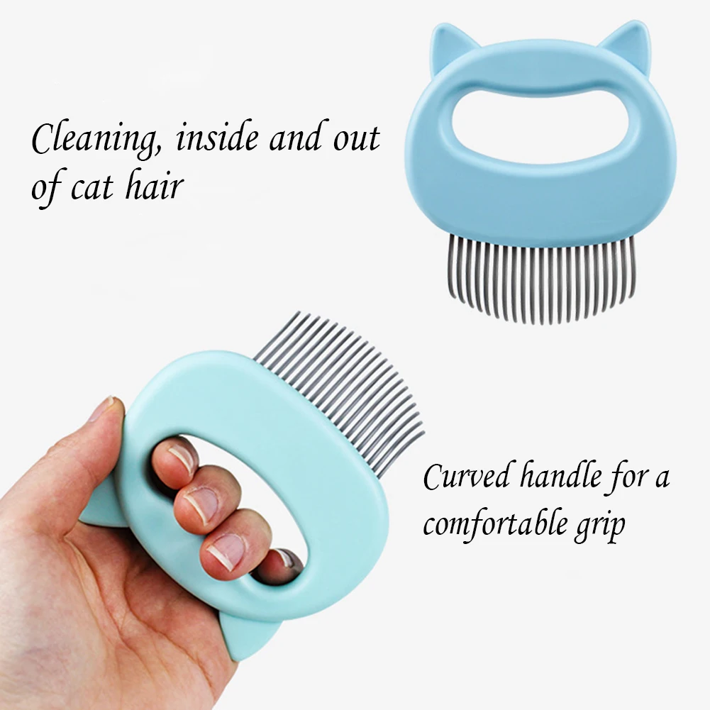 Расческа и щетка для домашних питомцев ручка в форме ракушки ухода за домашними