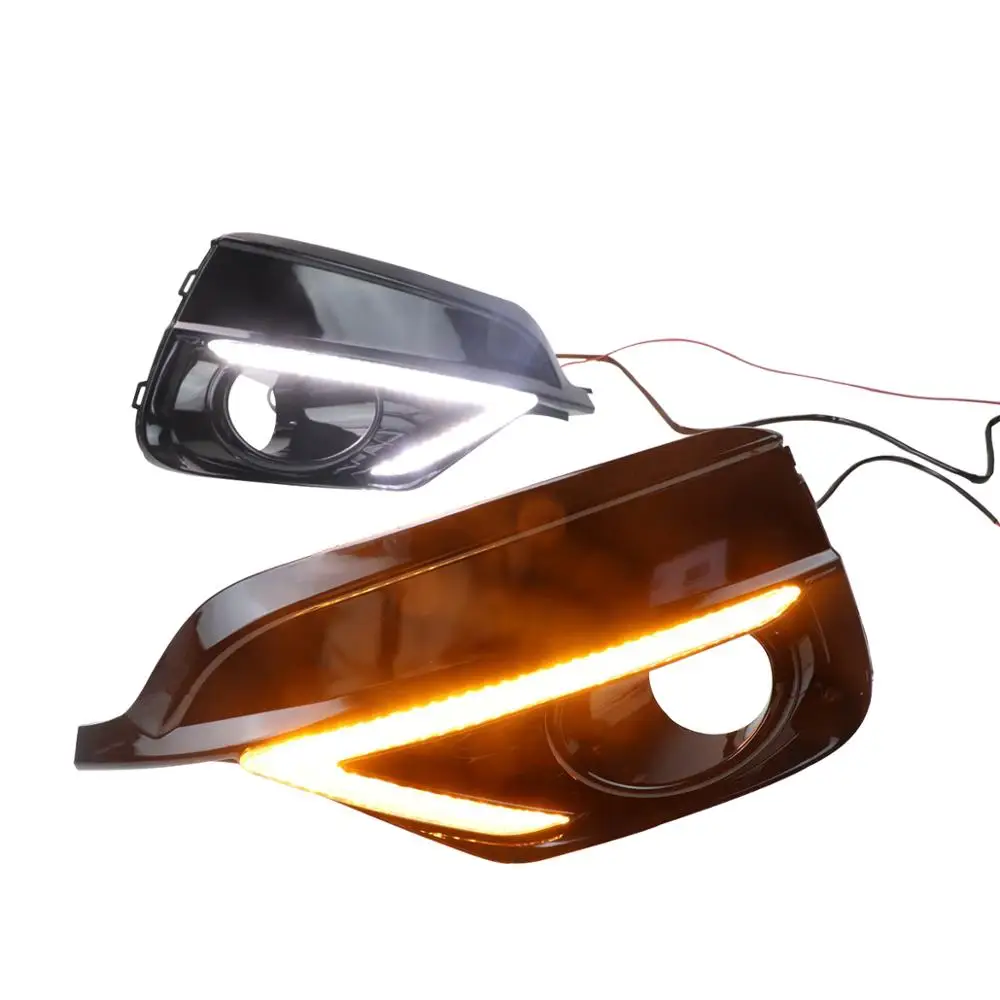 

Dual color led turn signal led daylight for Honda Fit RS Or Jazz RS 2018 - 2019