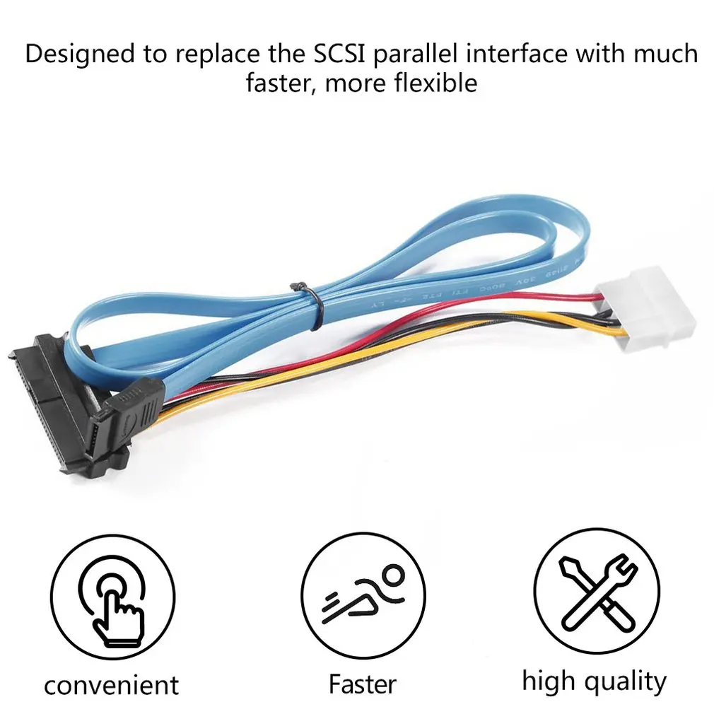 7 Pin SATA Serial ATA to SAS 29 & 4 кабель папа разъем адаптер для 2 5 дюймов HDD жесткий