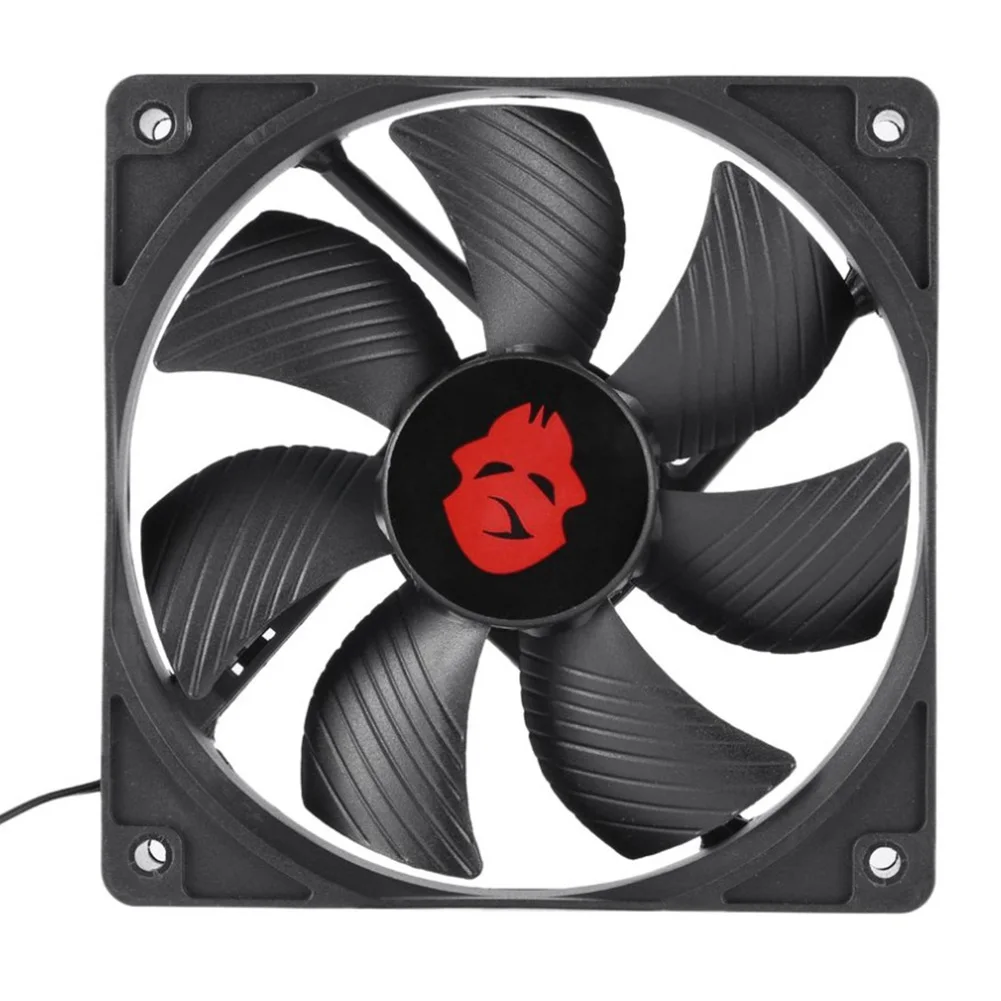 

12cm Big 4 Pin High Speed Desktop Chassis Fan 12V Computer Case Radiator Cooler Classic PC Desktop Laptop Accessaries Supplies