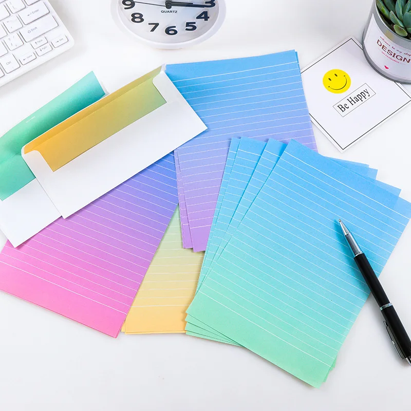 Kawaii набор бумажных букв для детей 1 шт. подарочные школьные и офисные