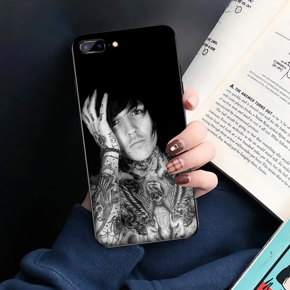 GX160 Оливер Sykes BMTH силиконовый мягкий чехол для iPhone 13 12 Mini 11 Pro XS Max XR X 8 7 6 6S Plus 5 5S SE 2020 |