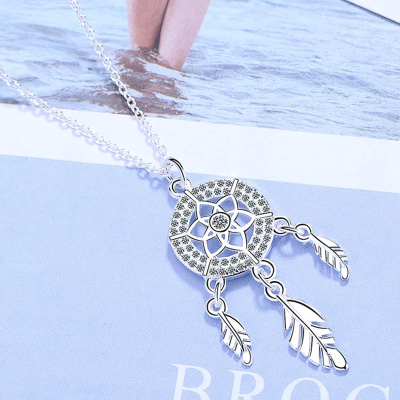 MEETSOFT 925 серебряное ожерелье с подвеской Минималистичная цепочка для ключицы