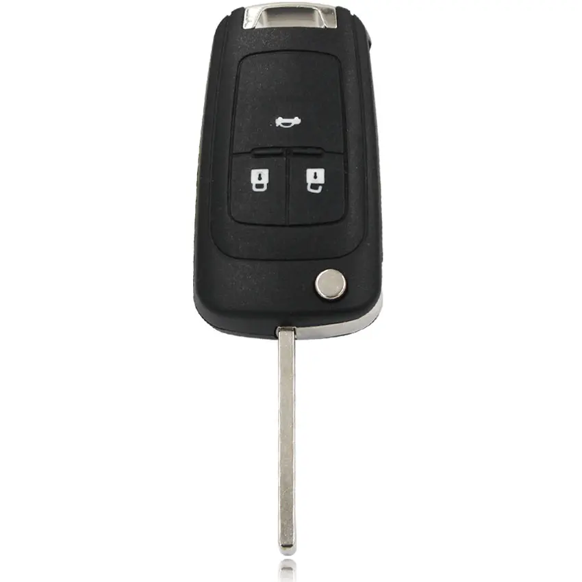 5 шт./лот 3 кнопки Складной флип-пульт умный Автомобильный ключ ID46 чип 315 МГц или 433