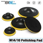 Полировальная накладка M14 M10, полировальная пластина, диск, крючки с клейкой основой 75 мм  180 мм Для Полировки Автомобиля