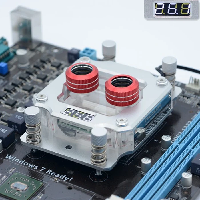 FREEZEMOD компьютер PC AMD AM3 AM4 воды процессорного кулера температуры блока чувство
