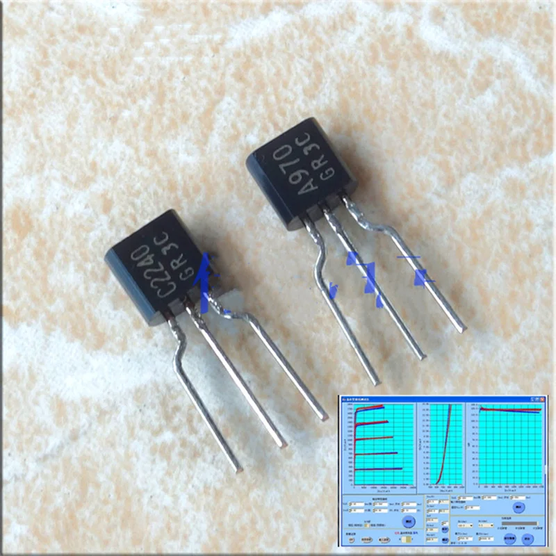 10 пар-20 пар 2SA970-GR 2SC2240-GR 2SA970 2SC2240 A970 C2240 TO-92 GR аудио Триод с низким уровнем шума (1
