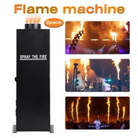yonntech 12pcs 200w fire spraying project flame dmx launcher thrower dj band scene spraying fire machine free shipping