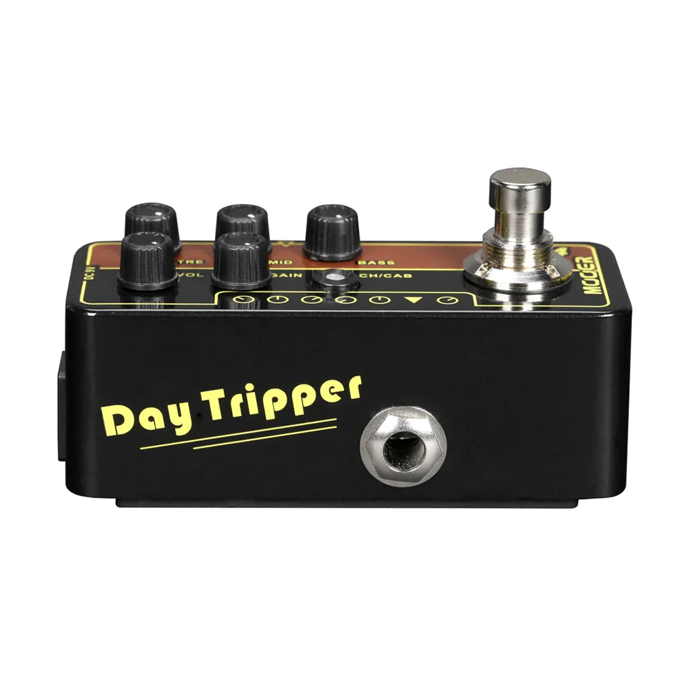 MOOER микро предусилитель серии 004 день Триппер 60 Великобритании Twang цифровой предусилитель гитары педаль эффектов истинный обход