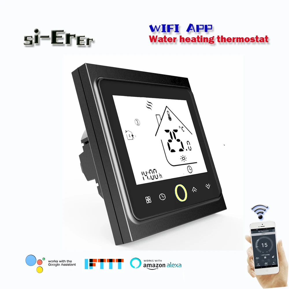 Умный термостат для воды контроллер температуры 3 А Wi-Fi системы теплого пола