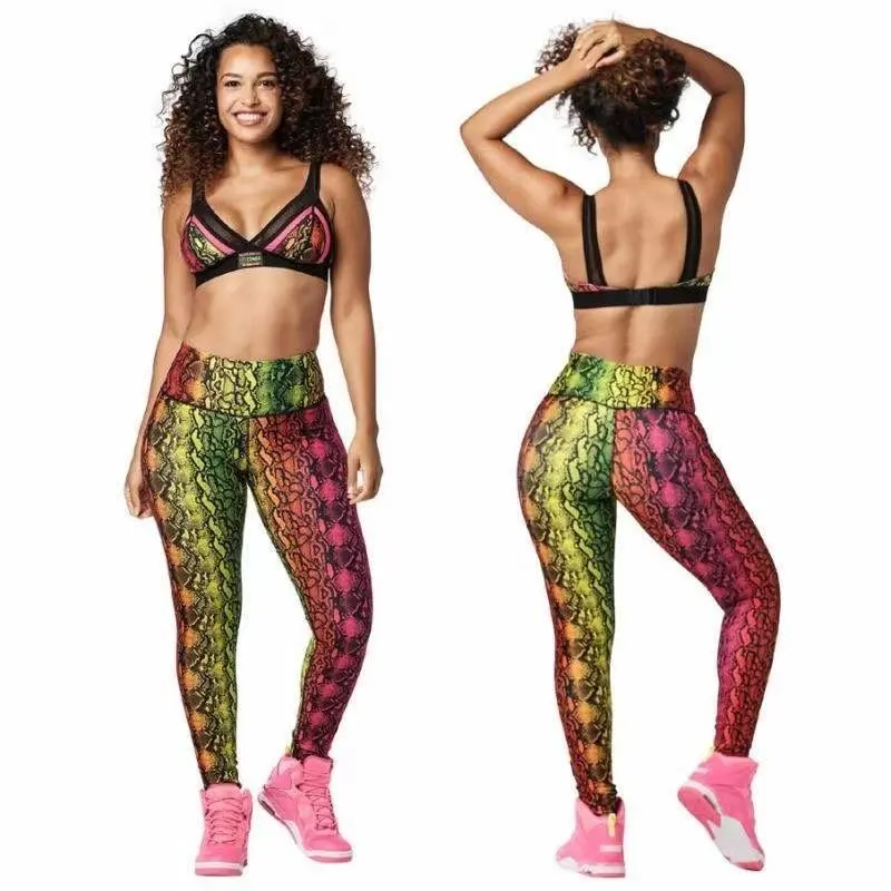 

New ZUMBA Yoga Pants Zumba Wear Training Fitness Aerobics Pants Aerobics Wear Running Pants Legs Dance Costume Pants JSP659