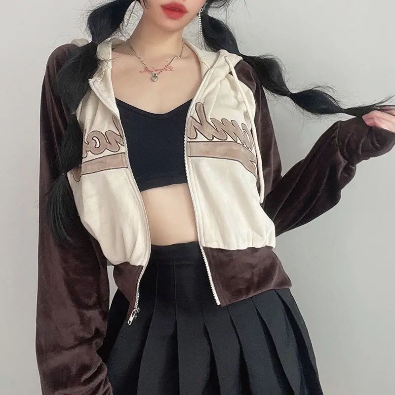 Куртка-бомбер Varsity бейсбольные Модные осенние куртки для женщин 2021 черные