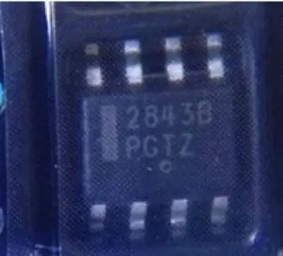 

10 шт. UC2843BD1R2G UC2843B UC2843 2843B лапками углублением SOP-8