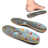 maple leave ifitna leaf pattern original high arch support insoles memory foam for men and women flat feet orthotic inserts