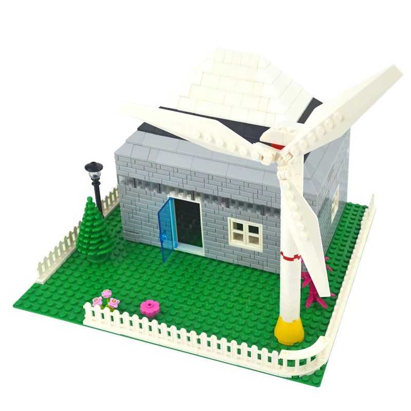 Конструктор &quotсделай сам&quot миниатюрная ветряная мельница креативная модель