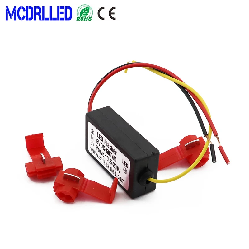 2 шт. автомобильный стробоскоп контроллер для автомобильного светодиодного