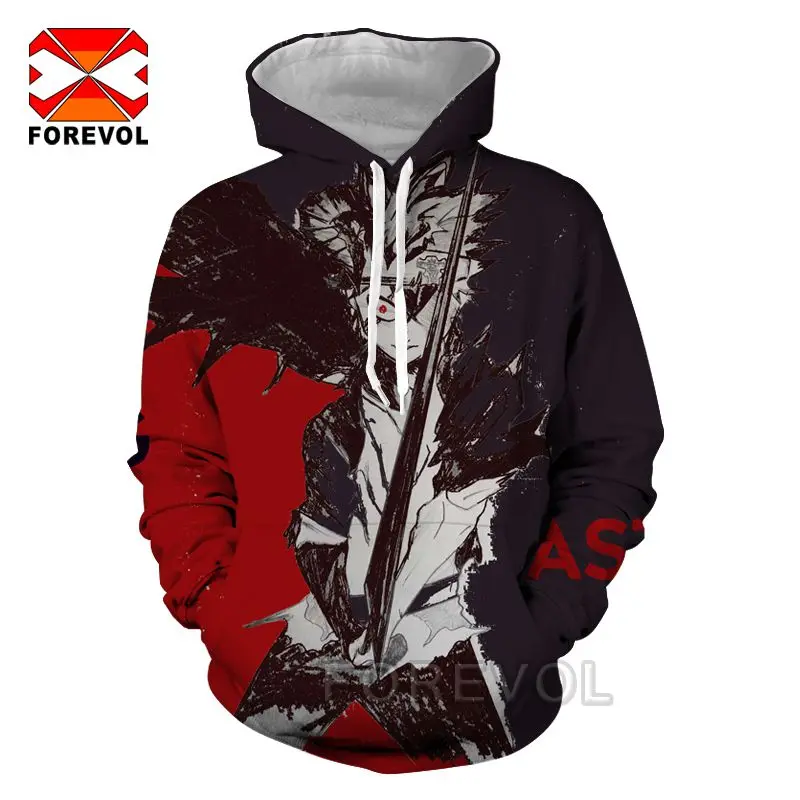 

cosplay anime black 3d print clover hoodies hot sale hoody for Men Women oversized coats homme Casual Unisex hip hop Sweatwear