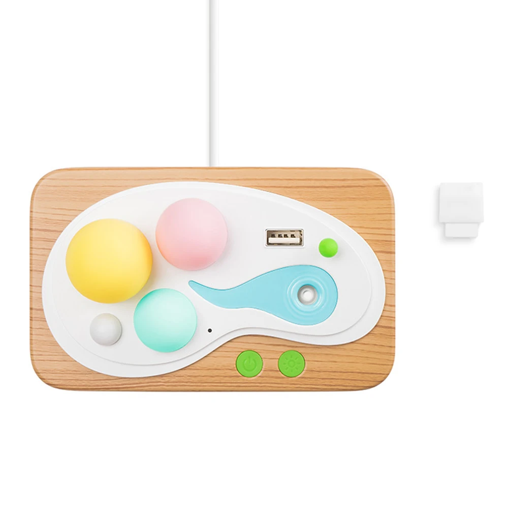 420ML Ultrasonic Humidifier Aromatherapy Lamp USB Port Mini Portable Remote Controller Air Purifier Home Tools |