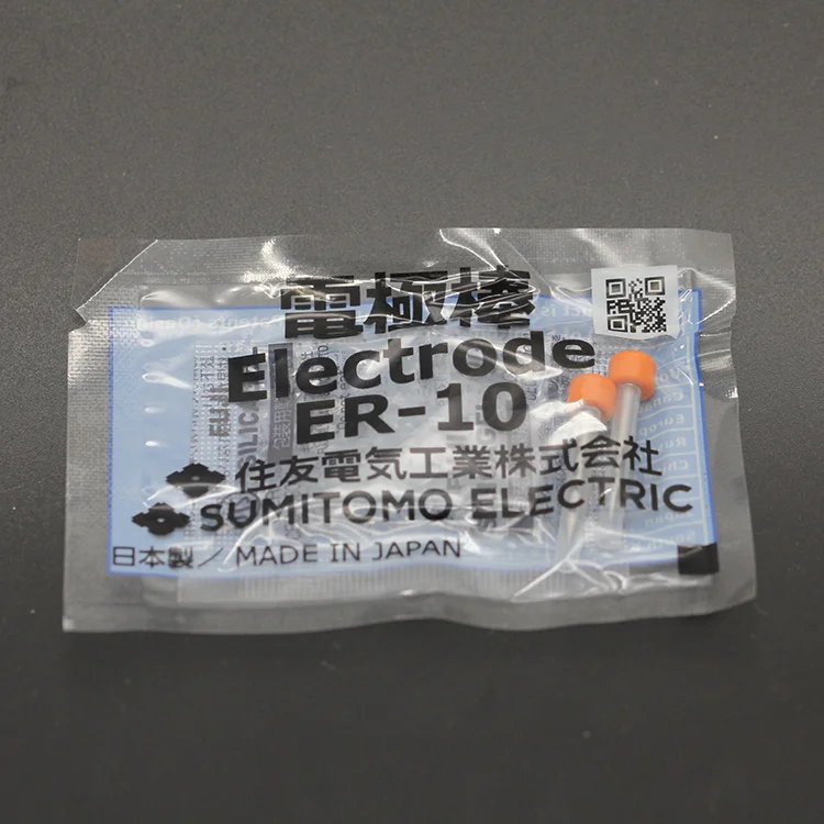 100% Original ER-10 Electrodes for Sumitomo Type-39 TYPE-66 TYPE-81C T-600C 400S Fiber Optic Fusion Splicer Electrode rod