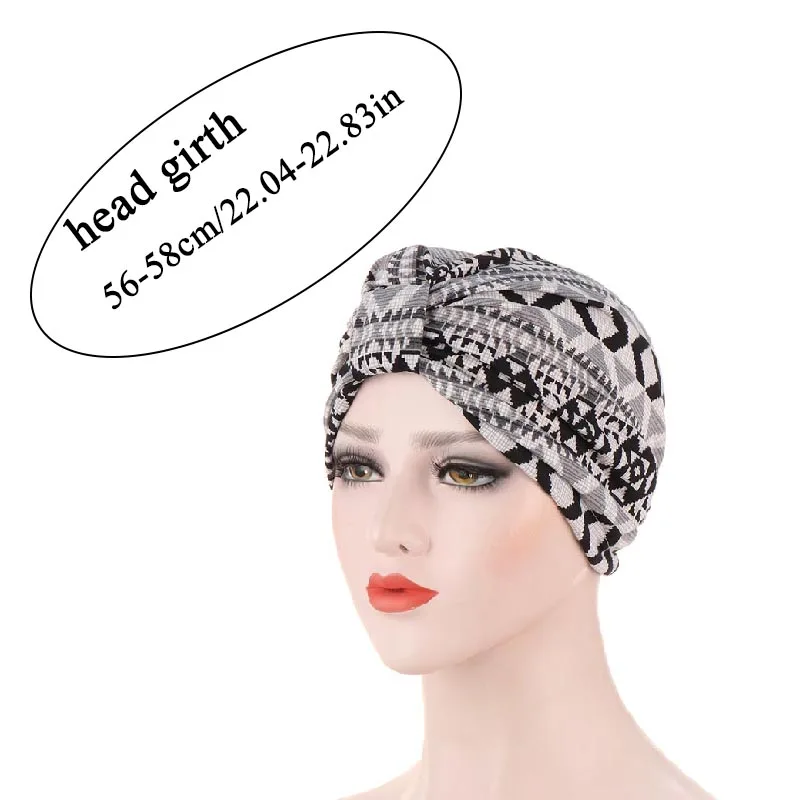 Мусульманский головной убор шапка-тюрбан для женщин хлопковый с внутренним