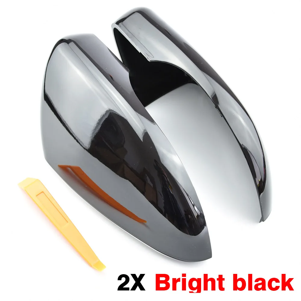 

Real Carbon Fiber Mirror Cover Rearview Side Mirror Cap Housing For VW Volkswagen Golf 6 MK6