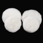 2 шт., шерстяные накладки для полировки автомобиля, 100125180 мм