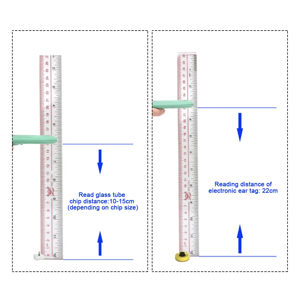 

Digital Animal ID Reader Pet Chip Scanner Compact Scanning Tools Home Portable Multifunction OLED Display Dogs Cats Electric